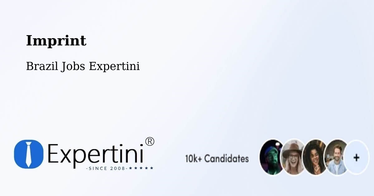 Imprint – Bariri - Brazil Jobs Expertini